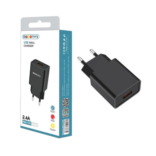 Modorwy Adaptor MA1101 5V USB 2.0 Black